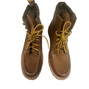 Vintage Fossil Brand Lace Up Boots Men's Sz 9 Unisex women's 10.5